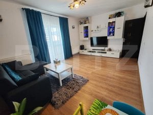 Apartament 2 camere, 73 mp, modern, spatios, zona-Coresi - imagine 2