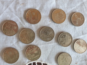 Monede aniversare  50 bani