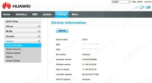 Router Modem 3G Portabil Huawei E5251 H+ WiFi 43,2 Mbps decodat compatibil orice retea  Specificatii - imagine 2