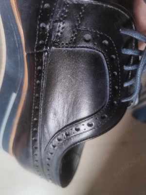 Pantofi Casual Business Wingtip Brogue Formal Dress Oxfords Wedding Party Derby, SIze 43 - imagine 5