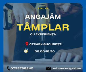 Angajam Tamplar cu experienta - salariu motivant