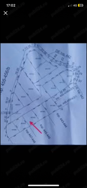 Parcela teren intravilan in satul Bucovat,  548 mp, front stradal 22 m