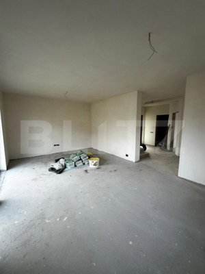 Duplex semifinisat de vanzare , 120 mp , 385 teren, garaj! Gilau  - imagine 5