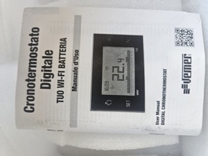 Termostat WIFI Vemer VE788600  tuo touch nou  - imagine 5