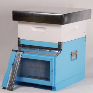 Stupul NOMADISMO 10 rame+Magazie 1 2,rame insarmate,hranitor, gratie hanneman