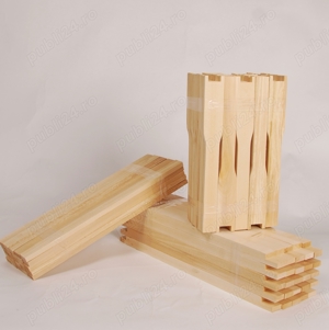 Pachete 25 rame din tei   1 1, 1 2, 3 4, neasamblate, disponibile și găurite