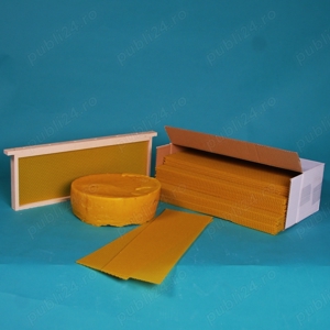 Foițe de ceară naturală   1 1, 1 2, 3 4, calitate pentru stupină - imagine 4