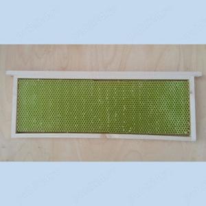 Magazie 1 2 cu rame și foiță de ceară clădită   gata de utilizare, producție eficientă de miere - imagine 2