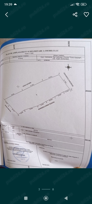 Teren extravilan zona liniștită "Deschidere la pădure" - imagine 2