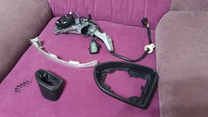 Piese Oglinda electrica exterioara incalzita stanga vw Touran 5T si puddle light, motoras electric - imagine 9