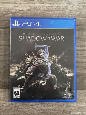Consola PS 4, Playstation 4, SONY , 500gb, 1 Maneta, JOC DVD Middle Earth Shadow Of War - imagine 2