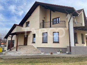 Casa individuala 4 camere 135 mpu garaj pivnita teren 588 mp Sura Mare - imagine 17