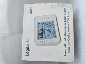 LogiLink SC0115  monitor CO2 termometru hidrometru