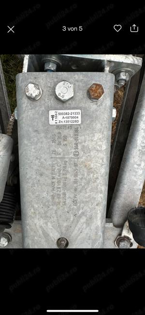 Autotrailer 3,5 Tone An 2022 3 Axe Iasi - imagine 8