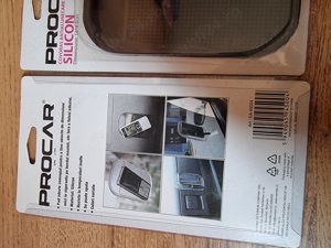 Suport auto universal pentru telefon, anti-alunecare, din silicon - imagine 2