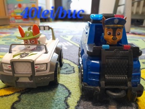 Paw Patrol si camion cu sunete plus tractor