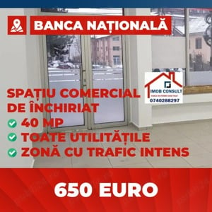 Se inchiriaza spatiu comercial stradal!