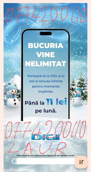 vanzare telefon in rate fara avans