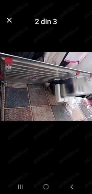 Chiuveta nouă cu baterie și racorduri  - imagine 2