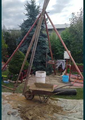 foraje puțuri,denisipari 