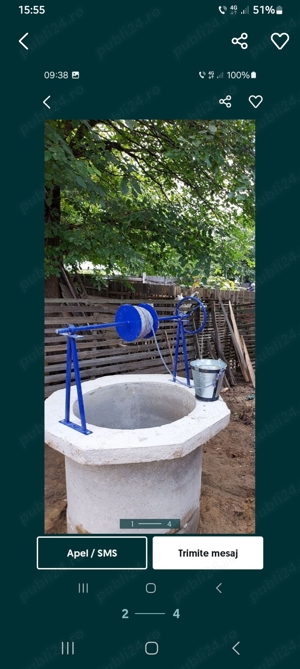 fantanar curat adâncesc dezinfecteaz etc executam puțuri apa fântâni etc  - imagine 4
