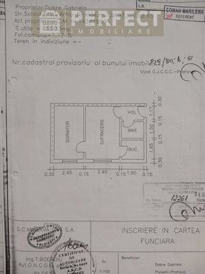 Apartament 2 camere, et.P 4, Vest - Dinu - 34500 euro