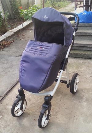 Carucior Bebetto Nico 3 in 1 (scoica + landou + parte sport)