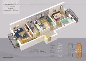 Apartament superb cu 3 camere si 2 balcoane I Giroc - imagine 6