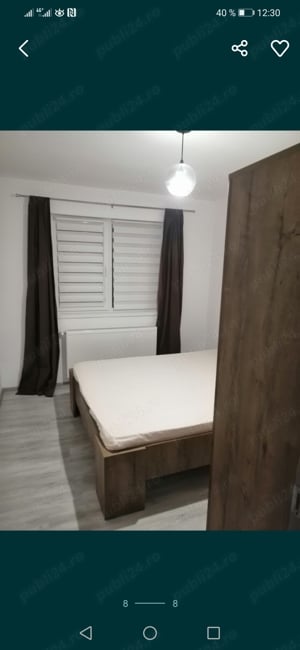 închiriez apartament cu 2 camere complet mobilat și utilat - imagine 5