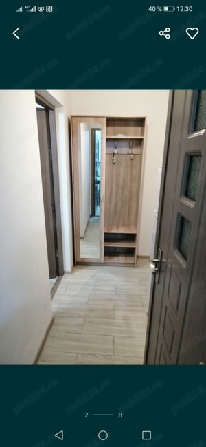 închiriez apartament cu 2 camere complet mobilat și utilat - imagine 4