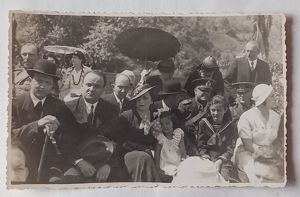 "Domni si doamne-n promenada" - CP fotografie anii '30   atelier Satu-Mare