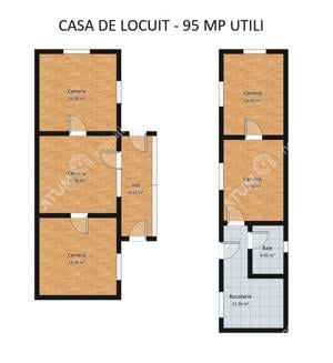 Casa cu 5 camere si 3170 mp teren langa Fagaras - imagine 9