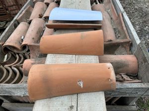 Vând tigle olane ceramice 300 mm