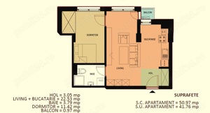 Apartament 2 camere semidecomandat