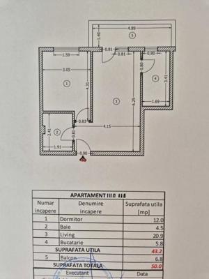 Apartament 2 camere - imagine 7