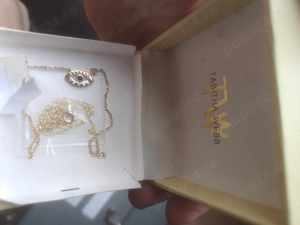 Colier Tabitha Webb Sterling Silver Pavé Cubic Zirconia Evil Eye Pendant Necklace