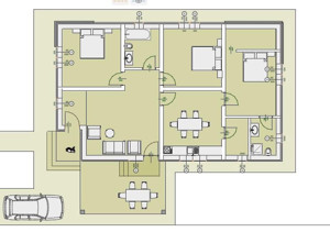 Casa 4 camere, 105 utili, 566 teren, toate utilitatile, asfalt, Sanmihaiu Roman - imagine 4