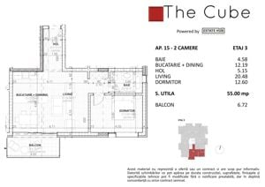 Apartament nou 2 camere, cladire NZEB, langa Iulius Mall - imagine 2