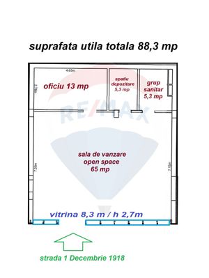 Vânzare spațiu comercial premium in Brașov, vad comercial - imagine 4