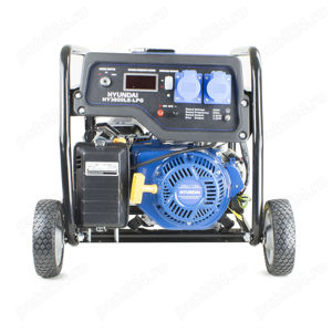 Vand Generator Electric nou 3200w 3.2kW 4kVa Catering HYUNDAI pe gaz GPL sau Benzina - imagine 3