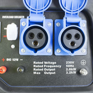 Vand Generator Electric nou 3200w 3.2kW 4kVa Catering HYUNDAI pe gaz GPL sau Benzina - imagine 4