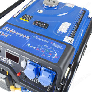 Vand Generator Electric nou 3200w 3.2kW 4kVa Catering HYUNDAI pe gaz GPL sau Benzina - imagine 5