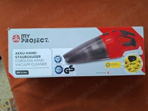 Aspirator auto multifunctional, MyProject pentru acumulator 20V