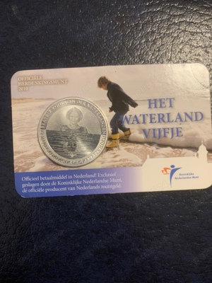 Moneda comemorativa 5 euro Olanda 2010