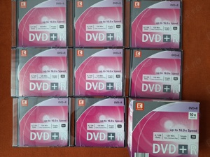 DVD+R, 16x, 4.7GB, 120 Min, Single sided, 8 buc  - imagine 2