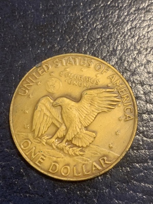 Moneda comemorativa 1 dolar 1974