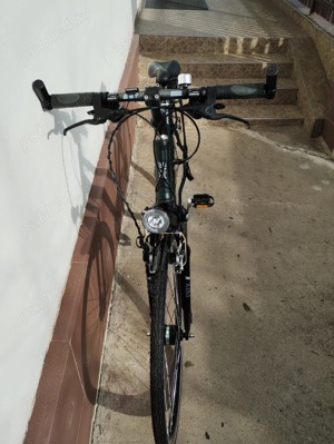 Bicicleta Promax Full Aluminiu 27 Viteze Full Shimano Deore XT,Frane Măgura Impecabila, Calitate Ger - imagine 2