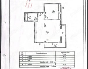 Apartament 2 camere - direct proprietar