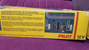 Set proiectoare ceata OEM Bosch Pilot 150 pentru mașini clasice vw golf etc - imagine 2