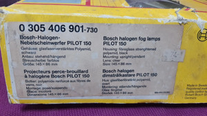 Set proiectoare ceata OEM Bosch Pilot 150 pentru mașini clasice vw golf etc - imagine 5